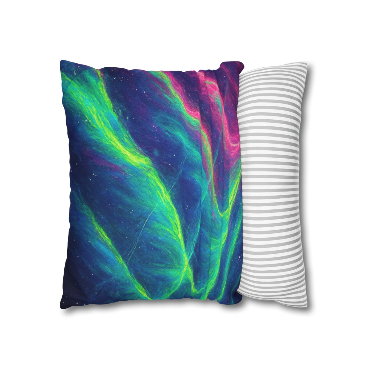 Ion Veil Aurora Tapestry personalized pillow covers