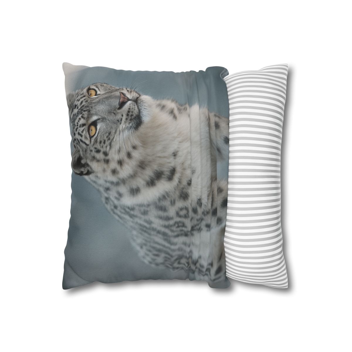 Ridge Phantom Snow Leopard custom pillow cases