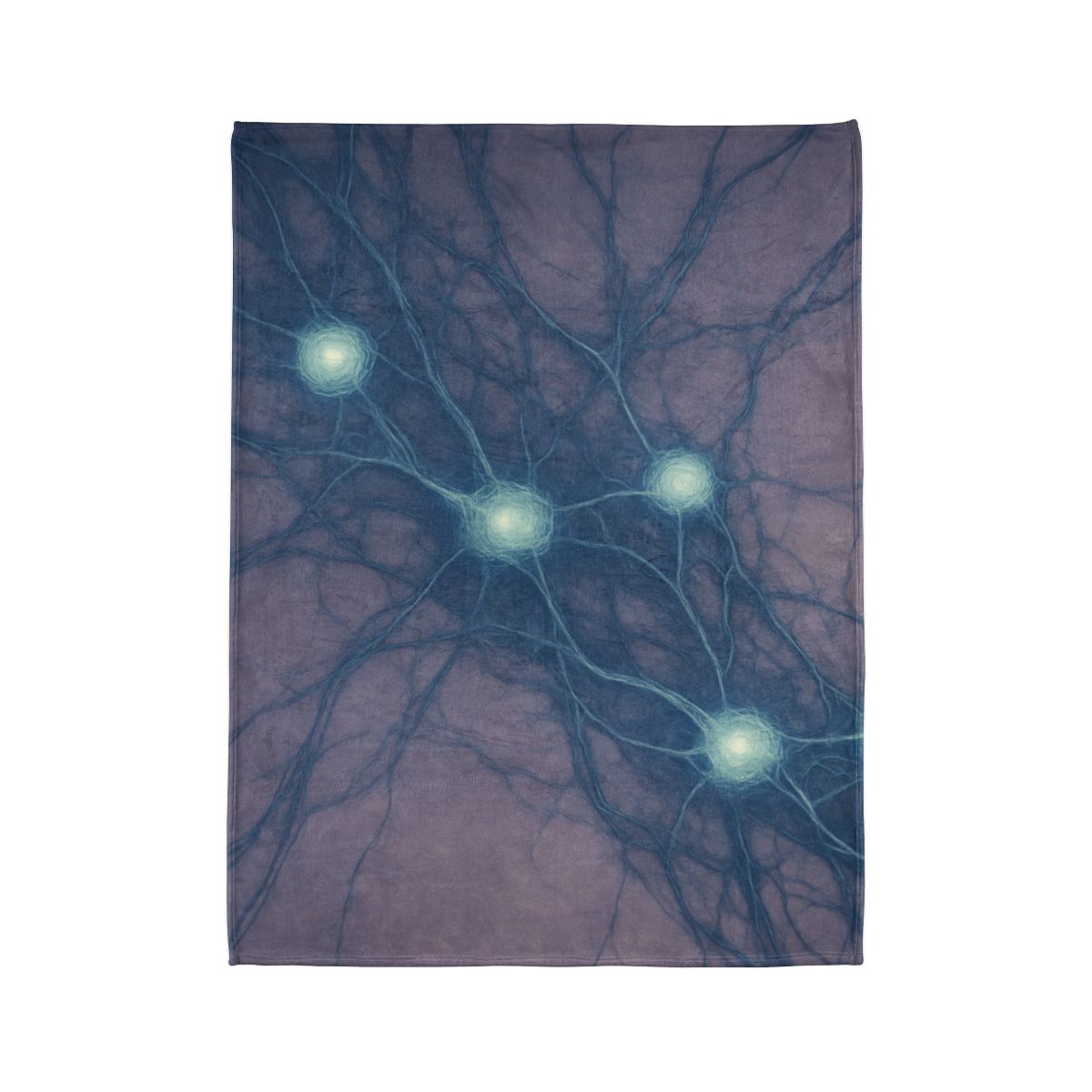 Cosmic Web Filament Weave soft fleece blankets