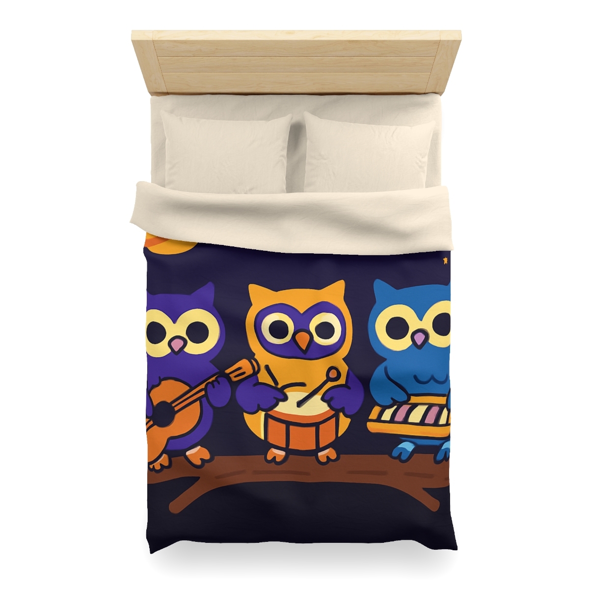 Star Song Owl Band warm winter duvets