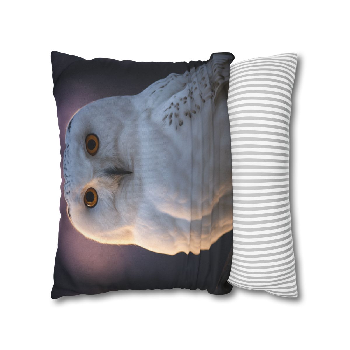 Twilight Watcher Snowy Owl unique gift pillow cases