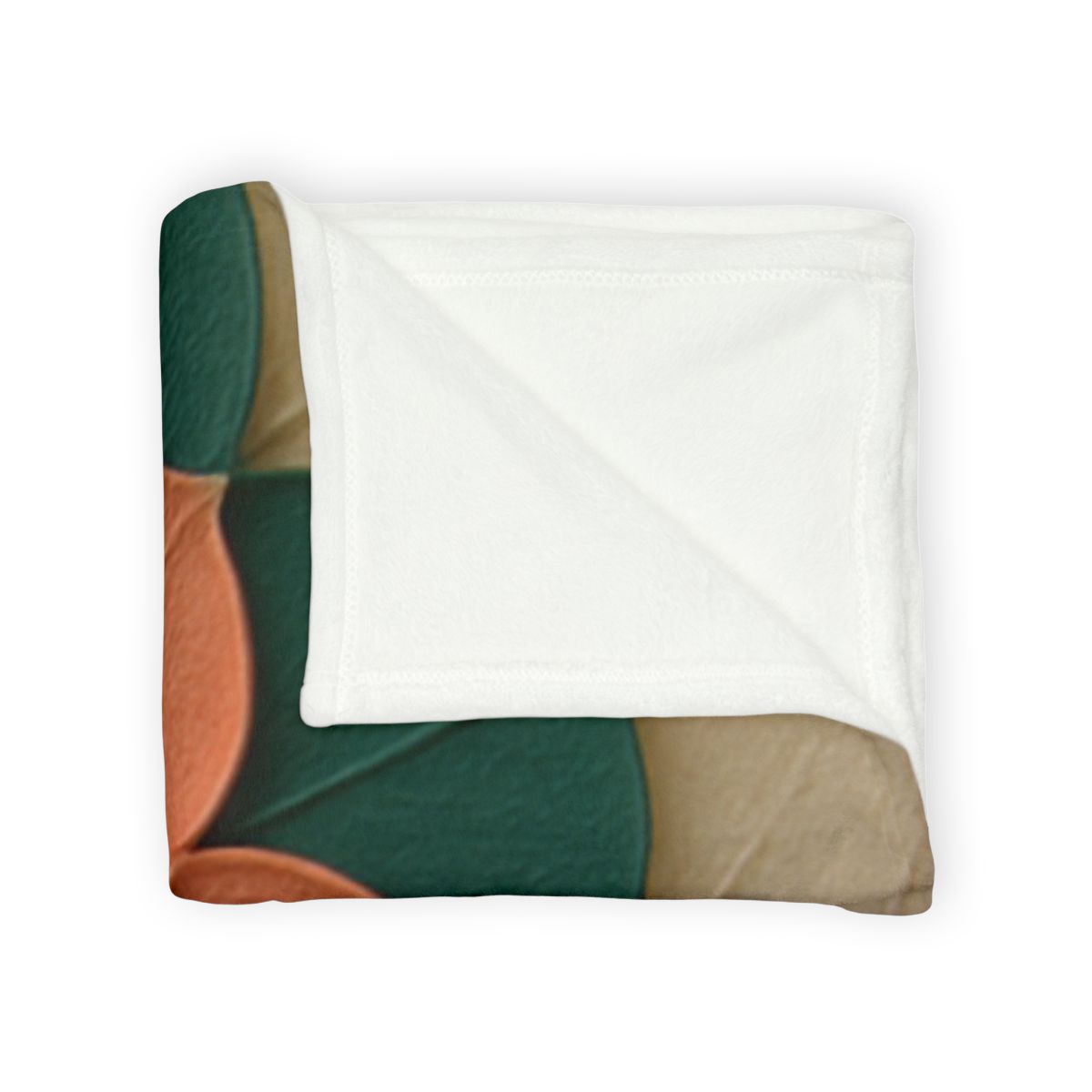 Petal Halo Mosaic trendy patterned blankets