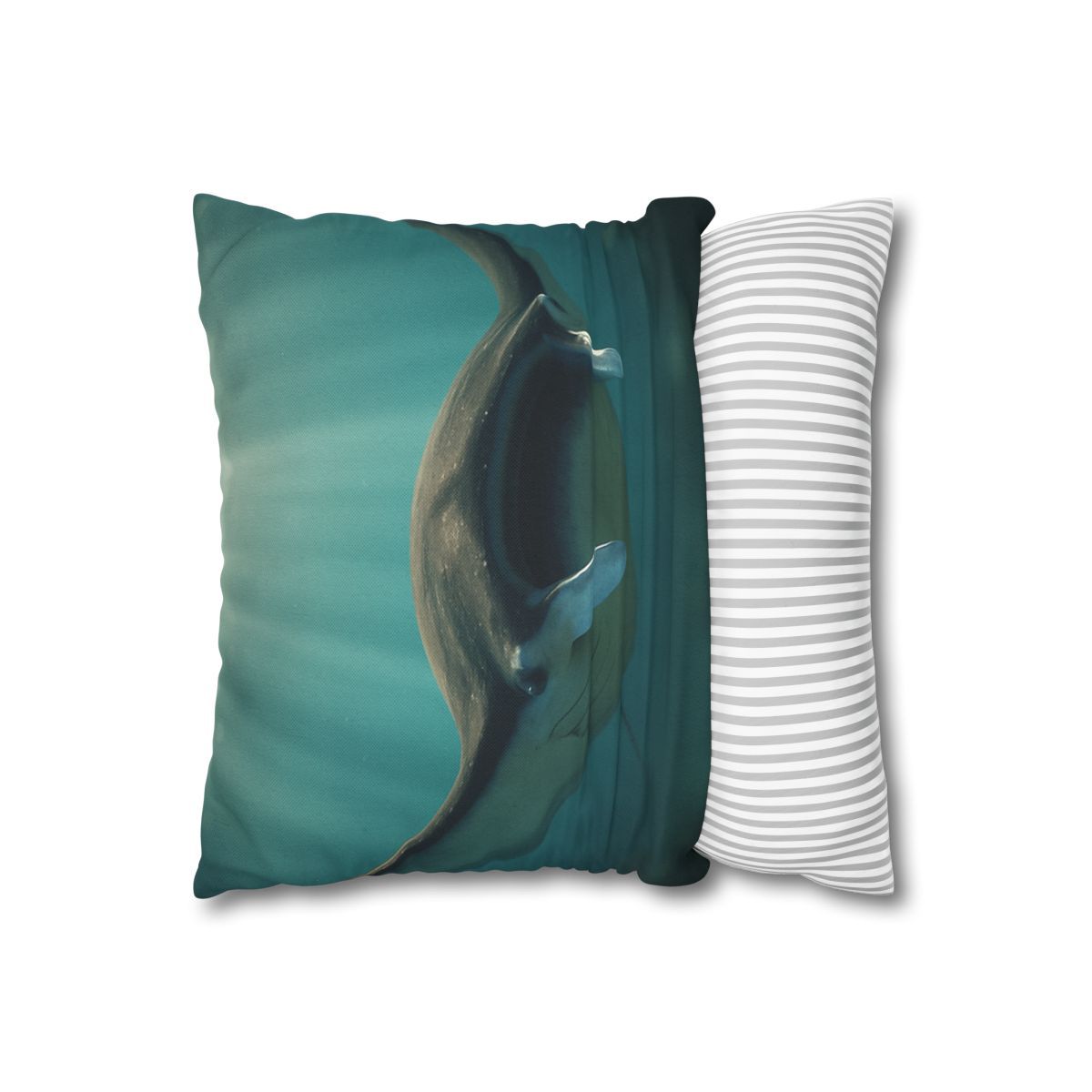 Starlit Drift Giant Manta Ray personalized pillow covers