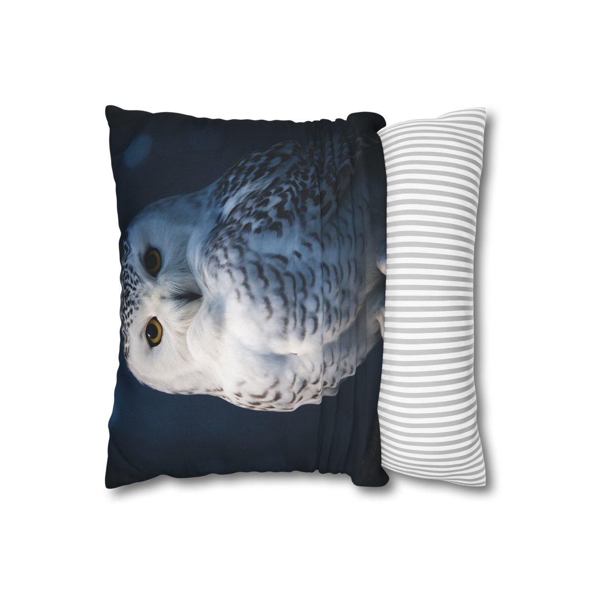 Midnight Watch Snowy Owl soft cotton pillow cases