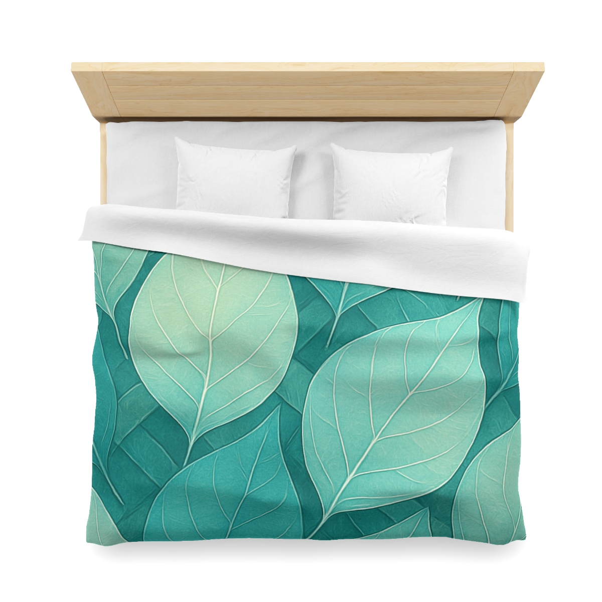 Leaf Vein Prism Weave soft comforter duvets