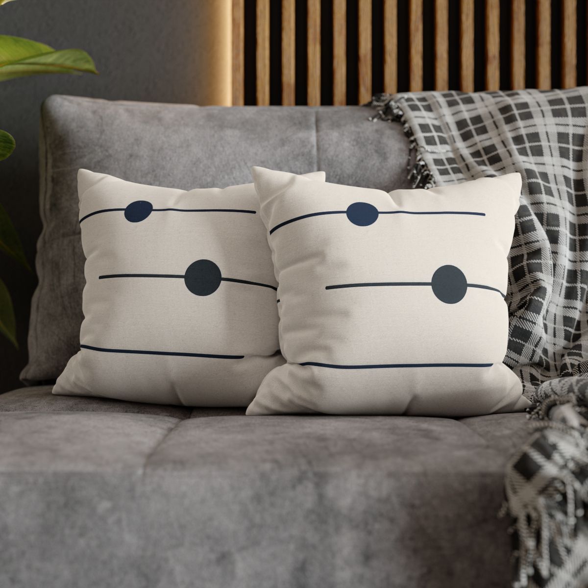 Orbital Line Array custom pillow cases