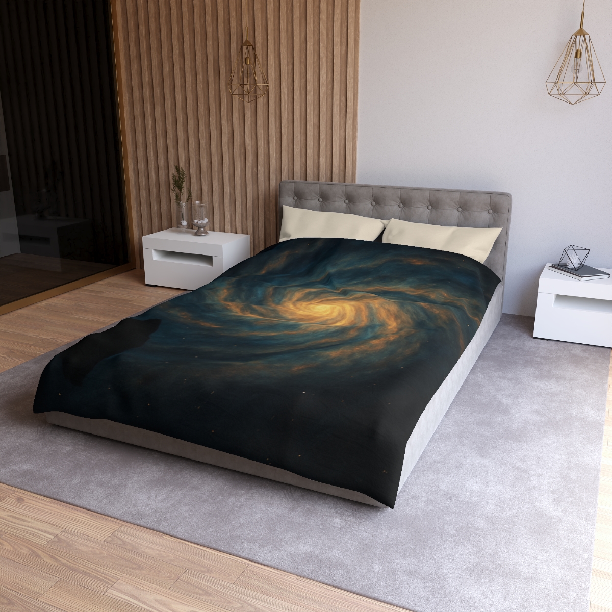 Nebula Spiral Tapestry unique patterned duvets