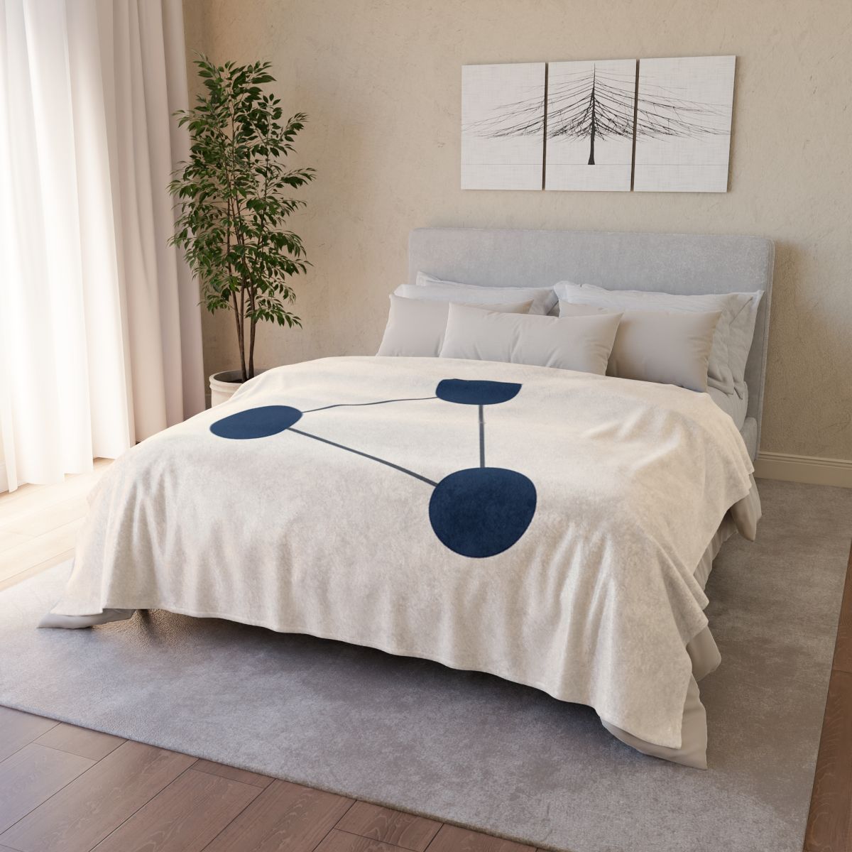 Orbital Line Cluster custom blankets