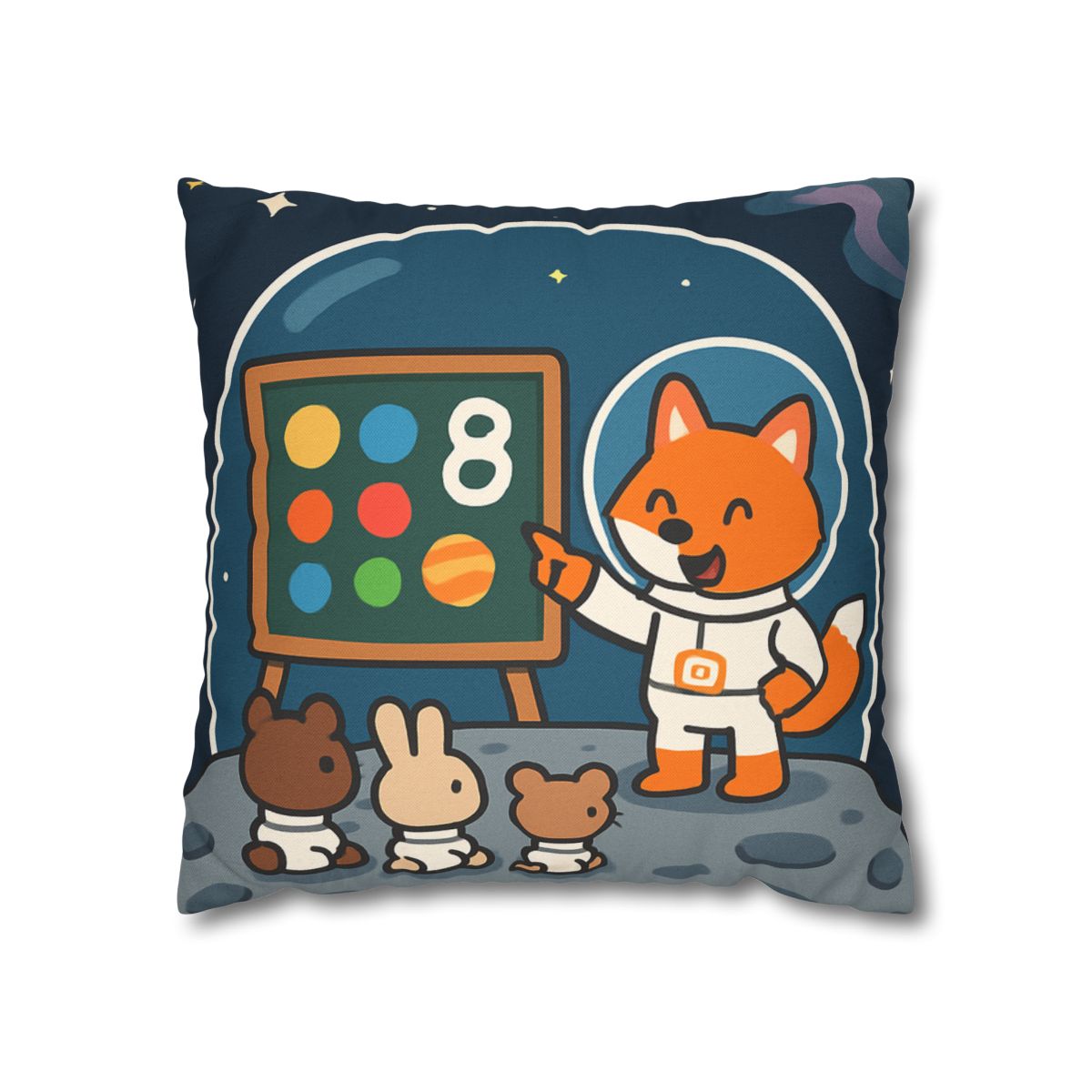 Comet Classroom With Astro Fox comfortable bedding pillow covers
