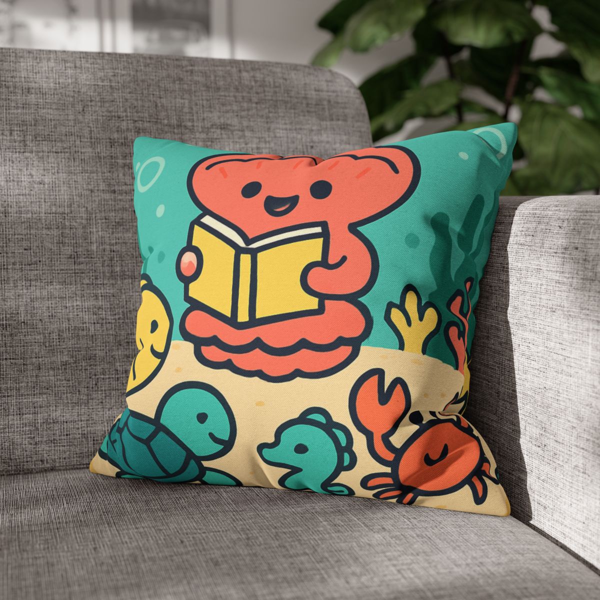 Bubble Reef Class personalized pillow covers