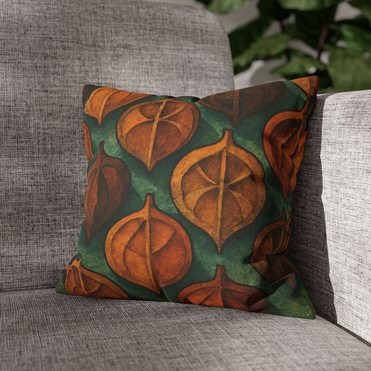 Seed Pod Cluster Mosaic soft cotton pillow cases