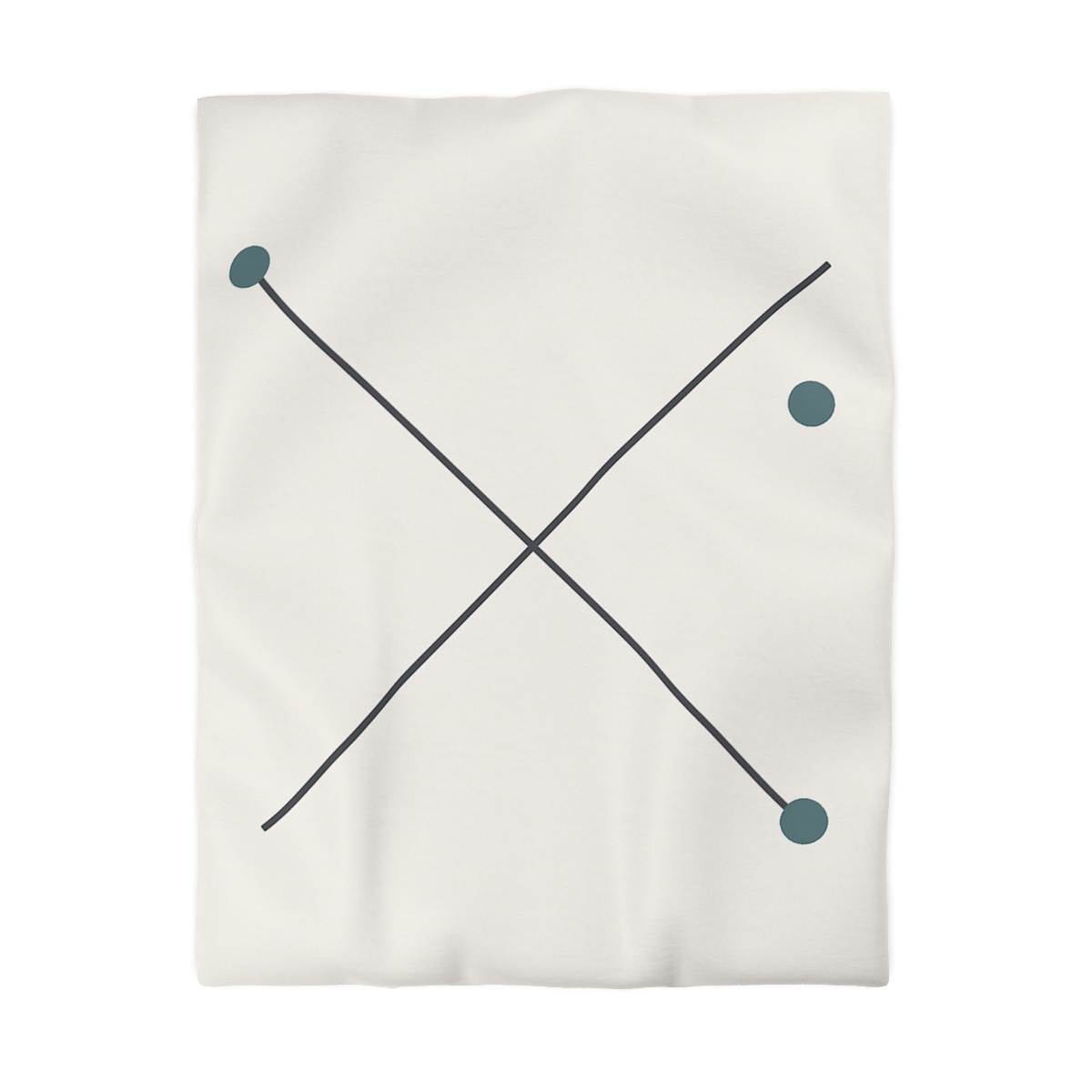 Crossed Vector Starfield soft comforter duvets