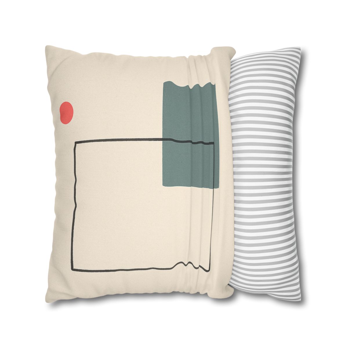 Open Frame With Quiet Spill personalized pillow covers