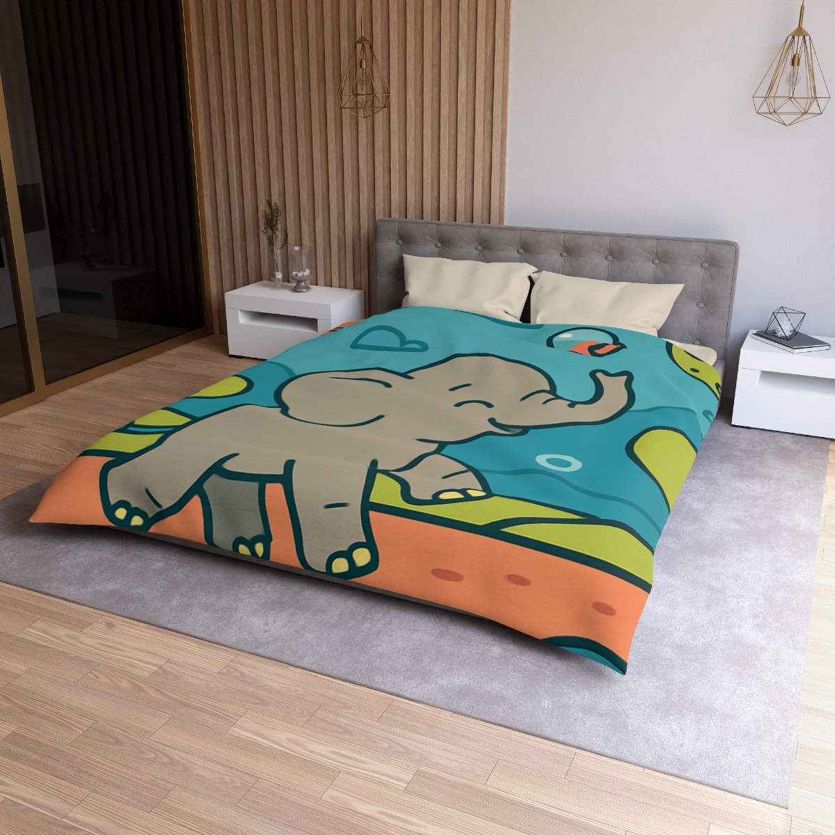 Astro Safari Elephant warm winter duvets