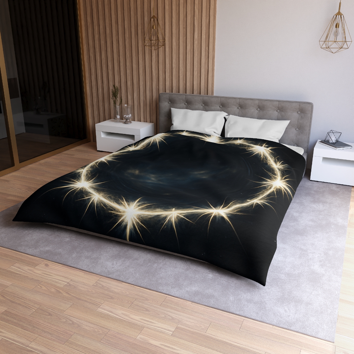 Starburst Mirage Ring stylish duvet covers