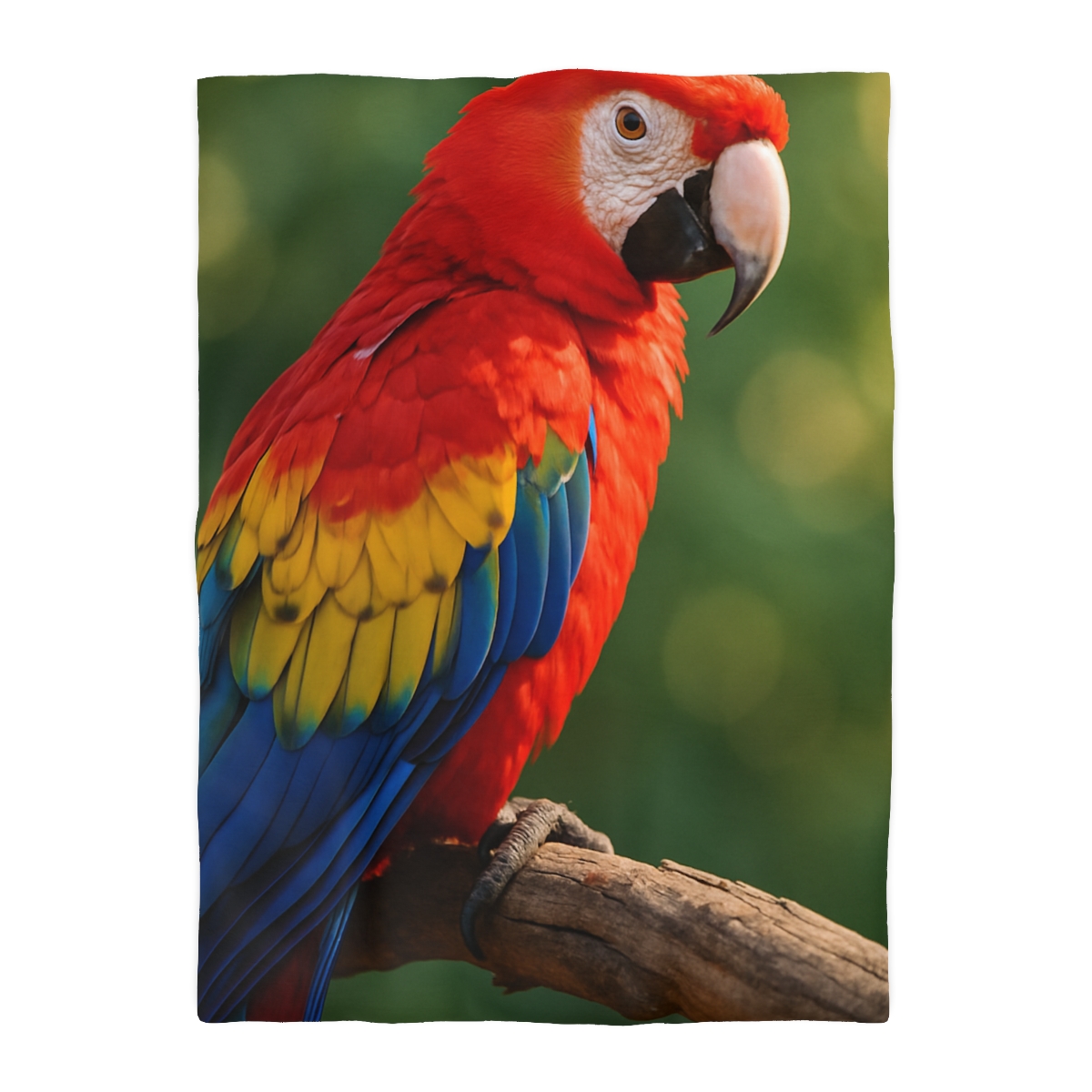 Prism Song Scarlet Macaw custom duvets