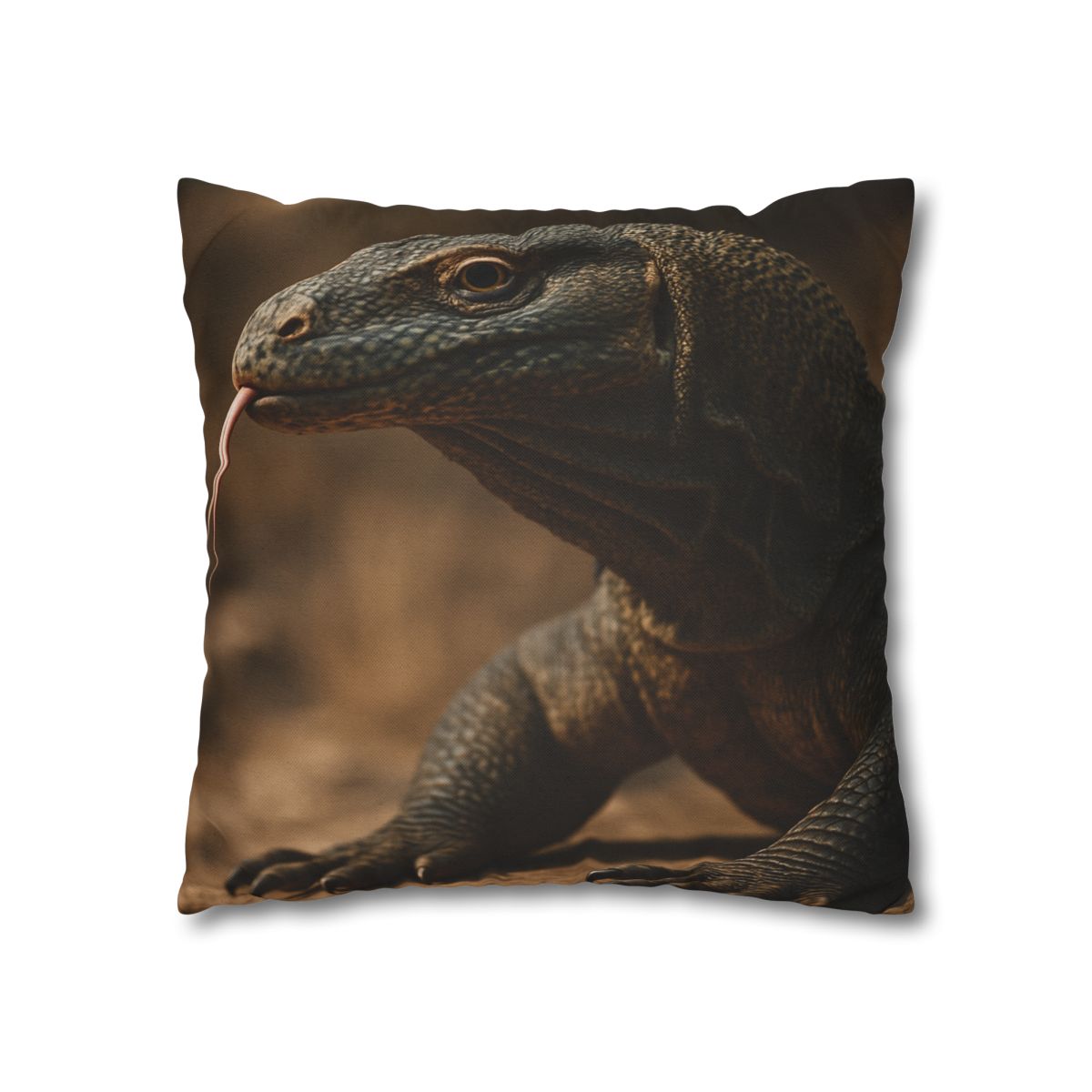 Ancient Sentinel Komodo Dragon stylish decorative pillowcases