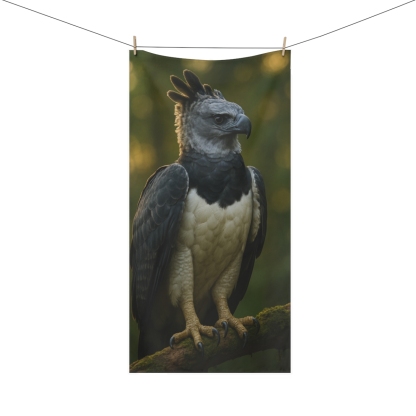 Canopy Crown Harpy Eagle decorative home towels