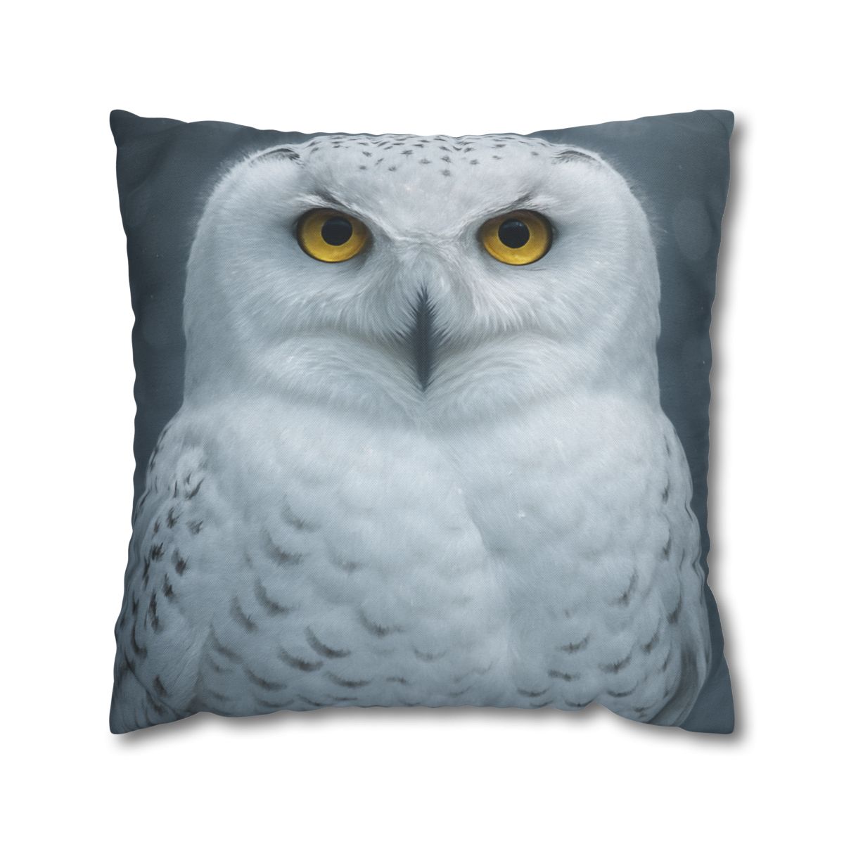 Midnight Watch Snowy Owl trendy patterned pillow cases