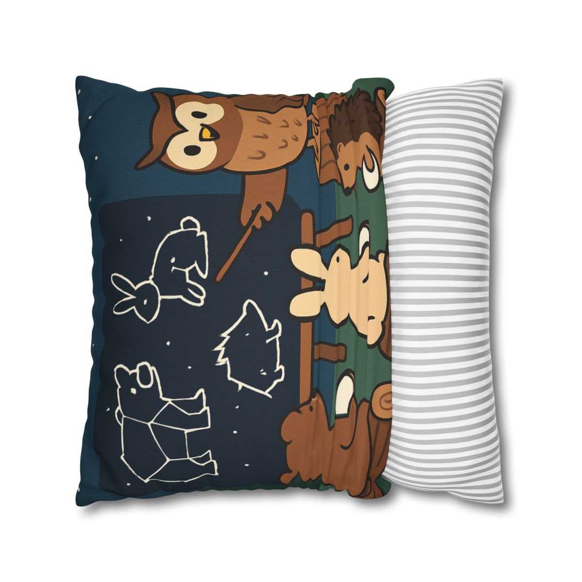 Constellation Classroom Of Forest Animals trendy patterned pillow cases