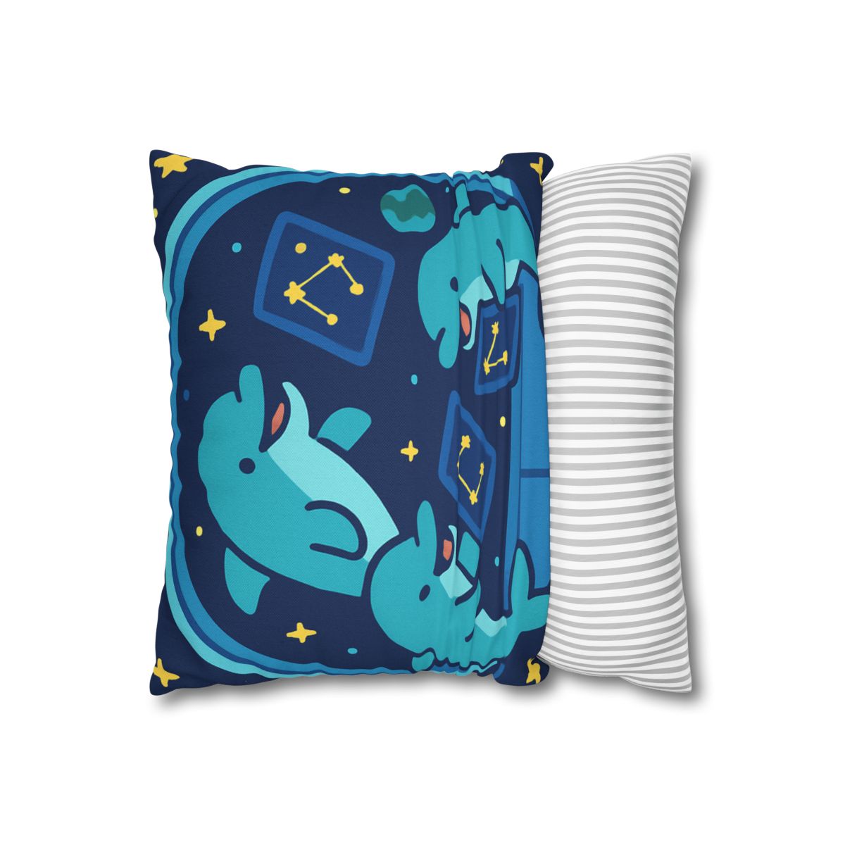 Cosmic Dolphin Classroom unique gift pillow cases