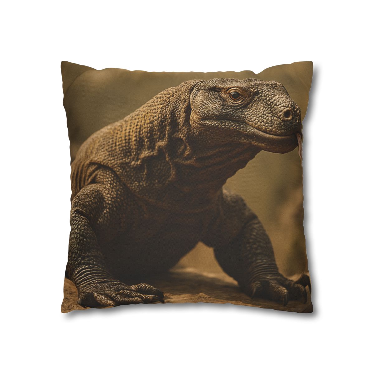 Ancient Sentinel Komodo Dragon custom pillow cases
