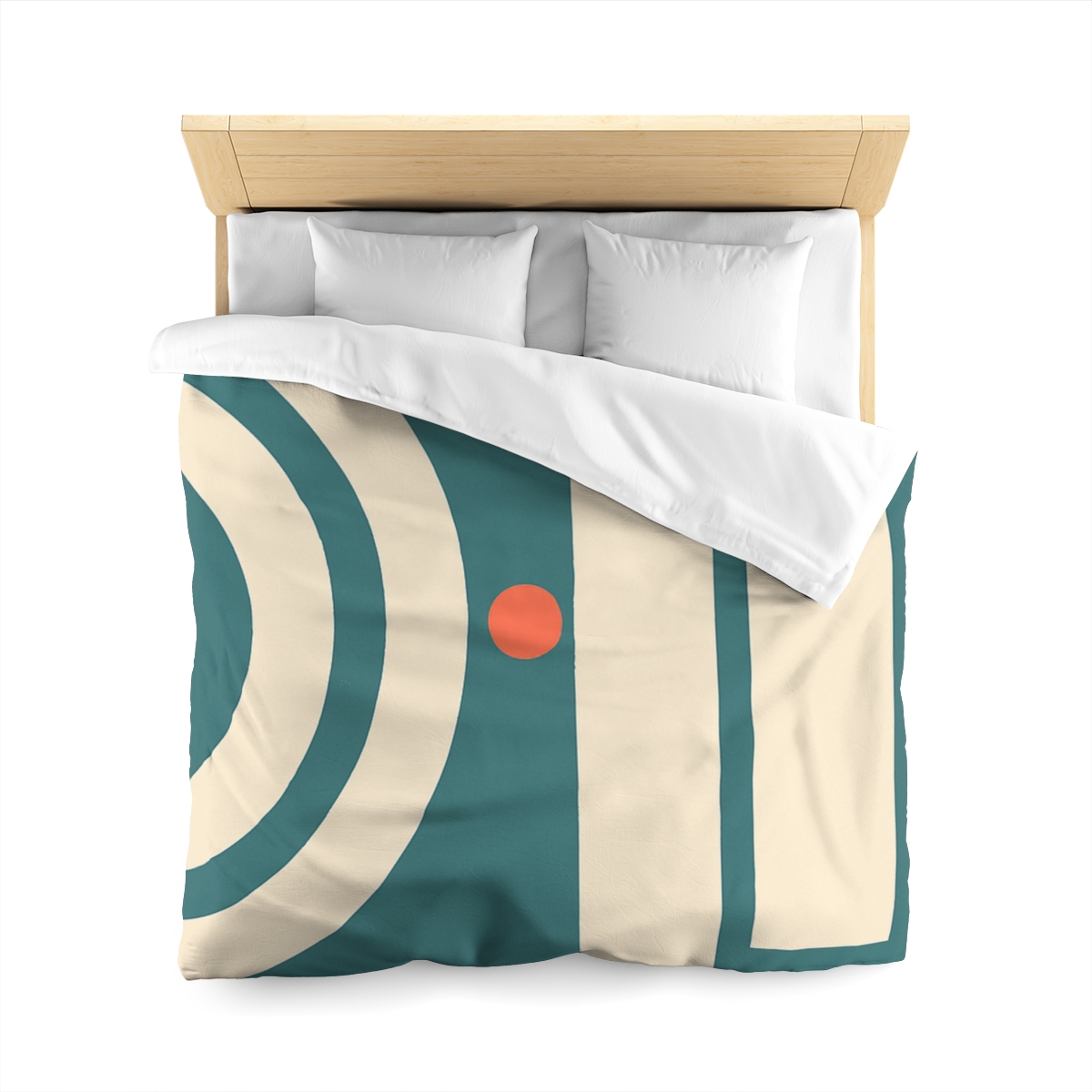 Quiet Triptych Of Arcs And Bars duvets for gifts