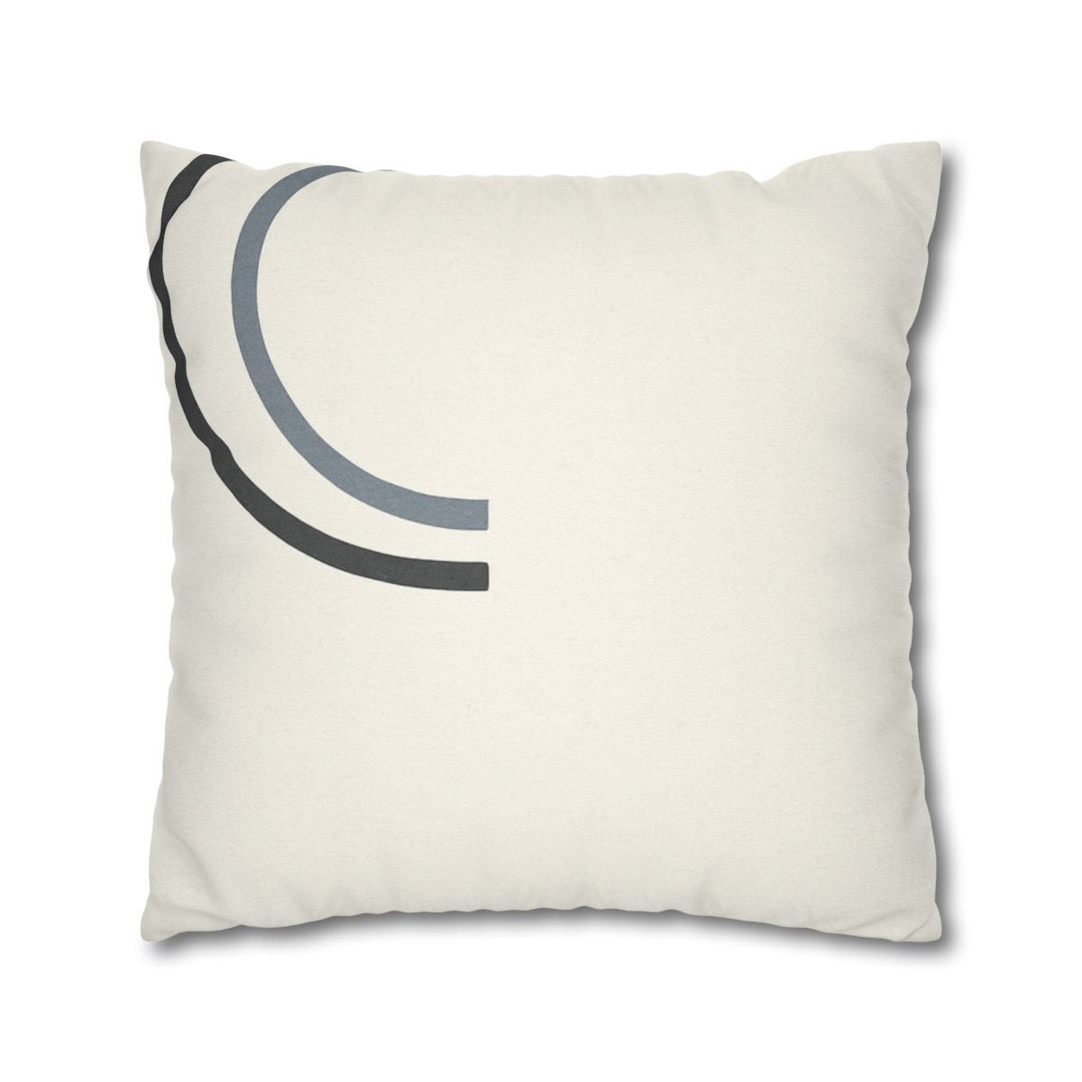 Partial Arc Corner designer print pillow cases