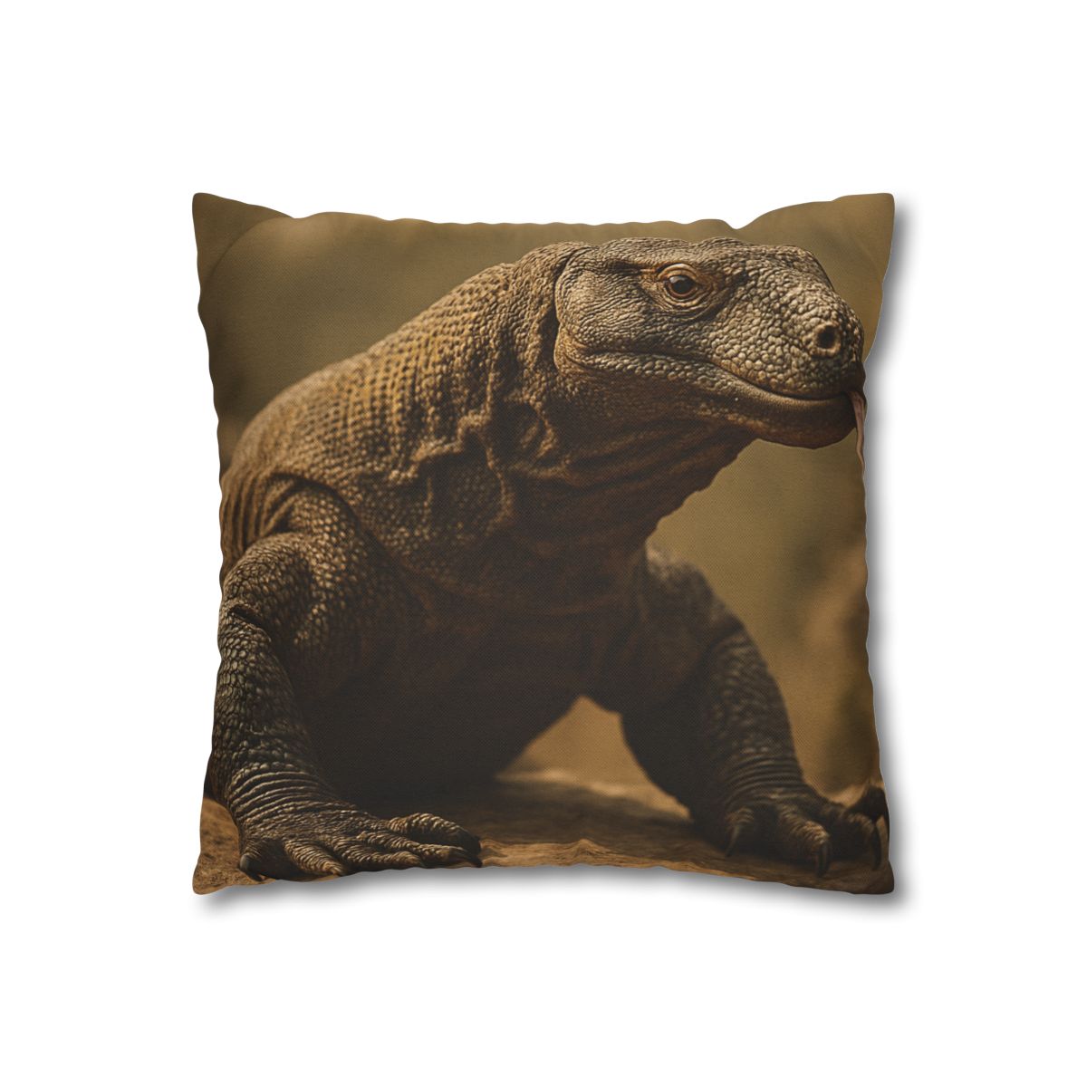 Ancient Sentinel Komodo Dragon custom pillow cases