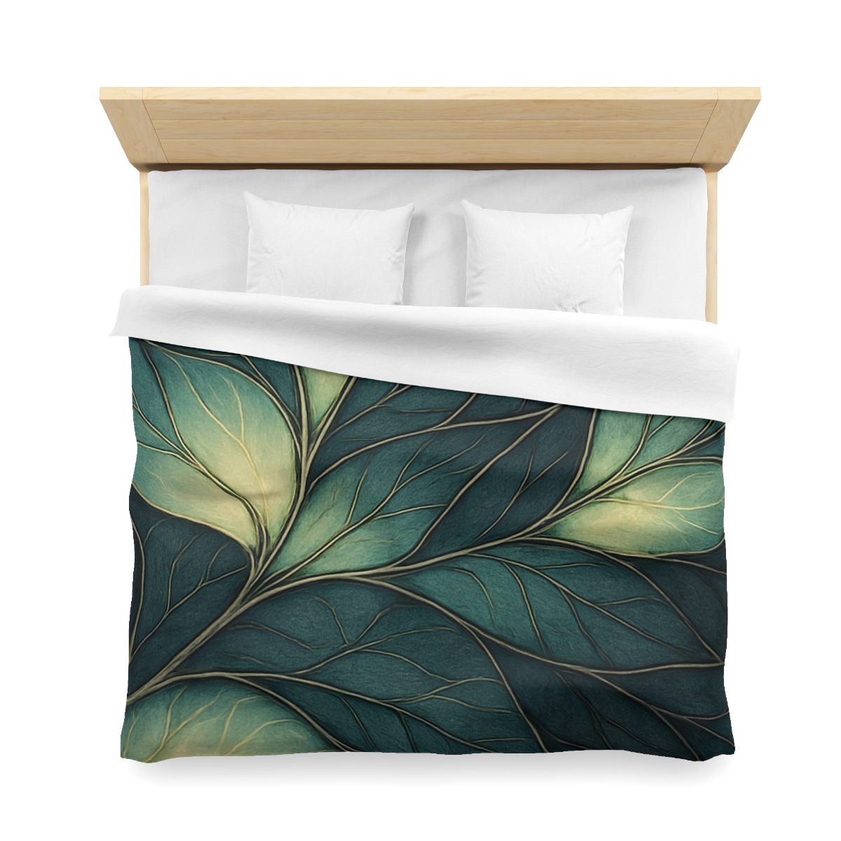 Vein Lattice Aurora Bloom designer printed duvets