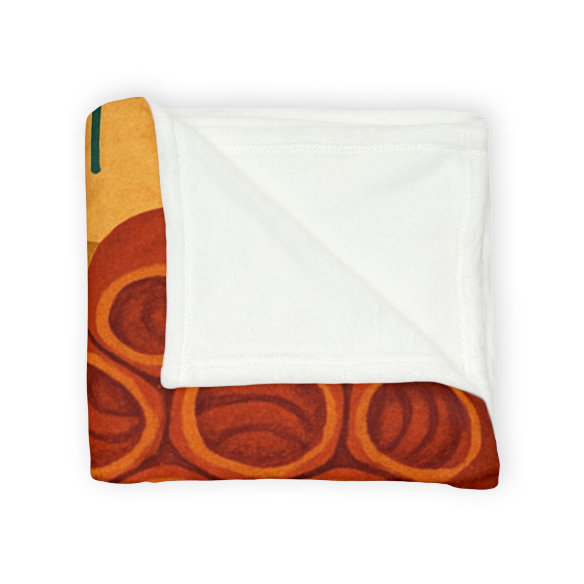 Seed Pod Mosaic soft fleece blankets