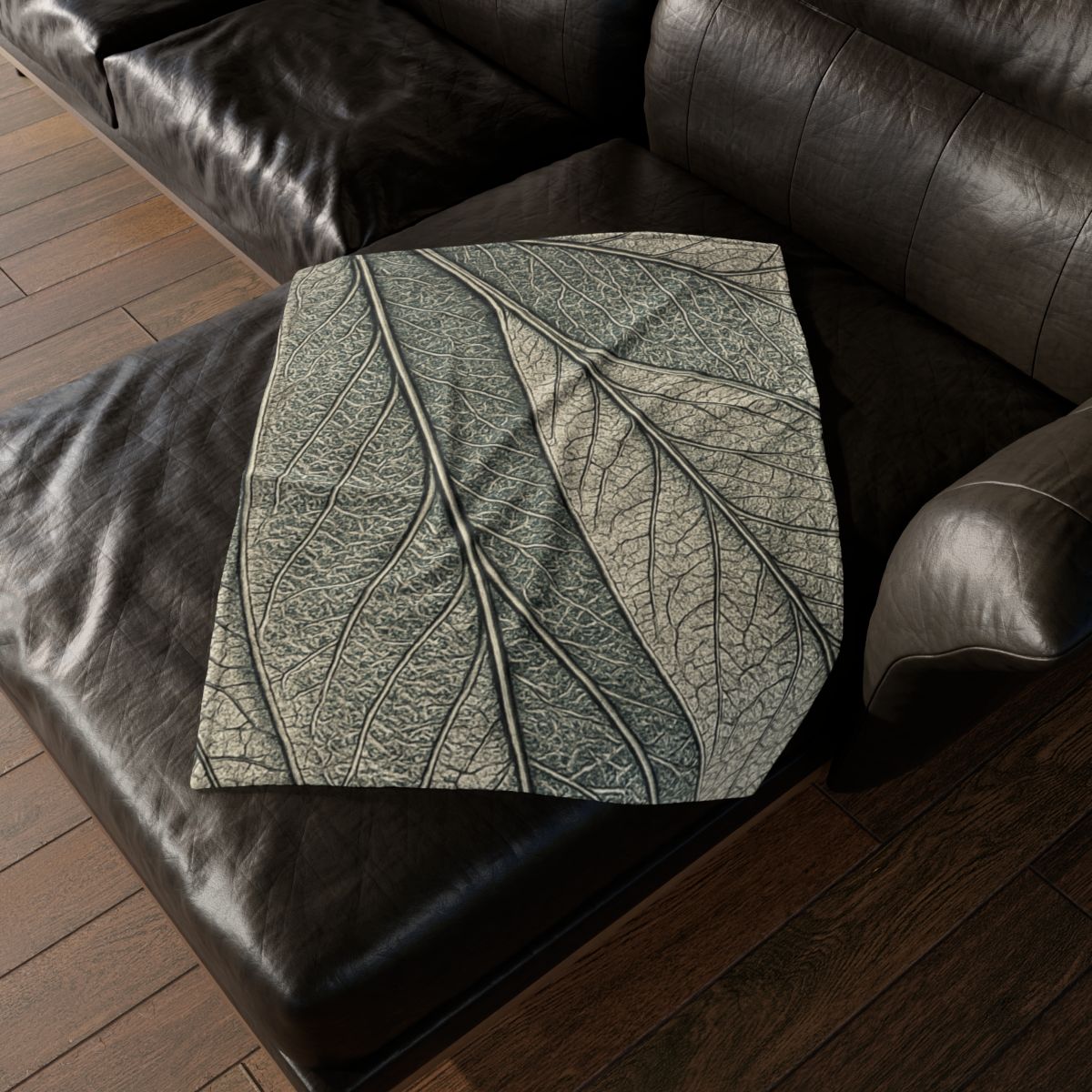 Vein Map Filigree designer printed blankets