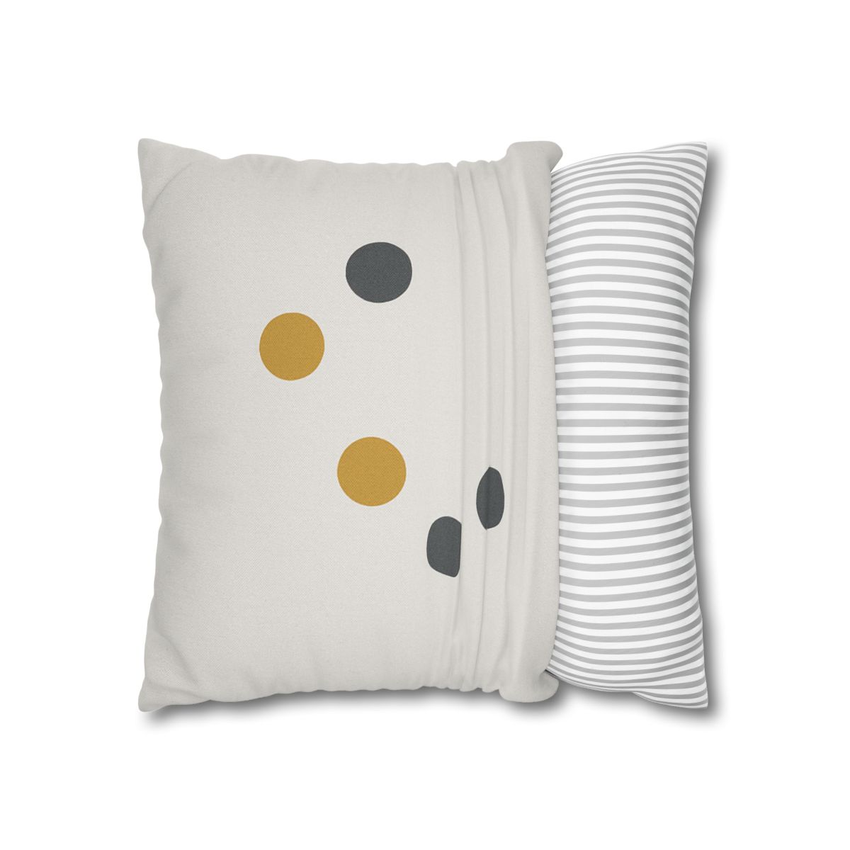 Asymmetric Dot Cluster designer print pillow cases
