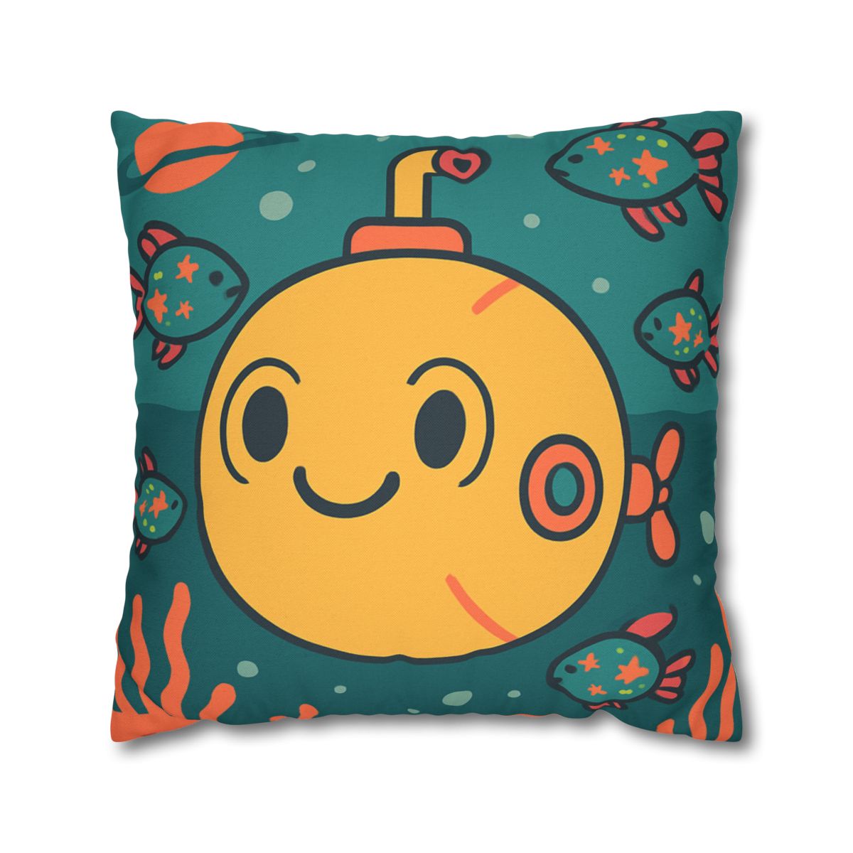 Underwater Planet Explorer Sub unique gift pillow cases