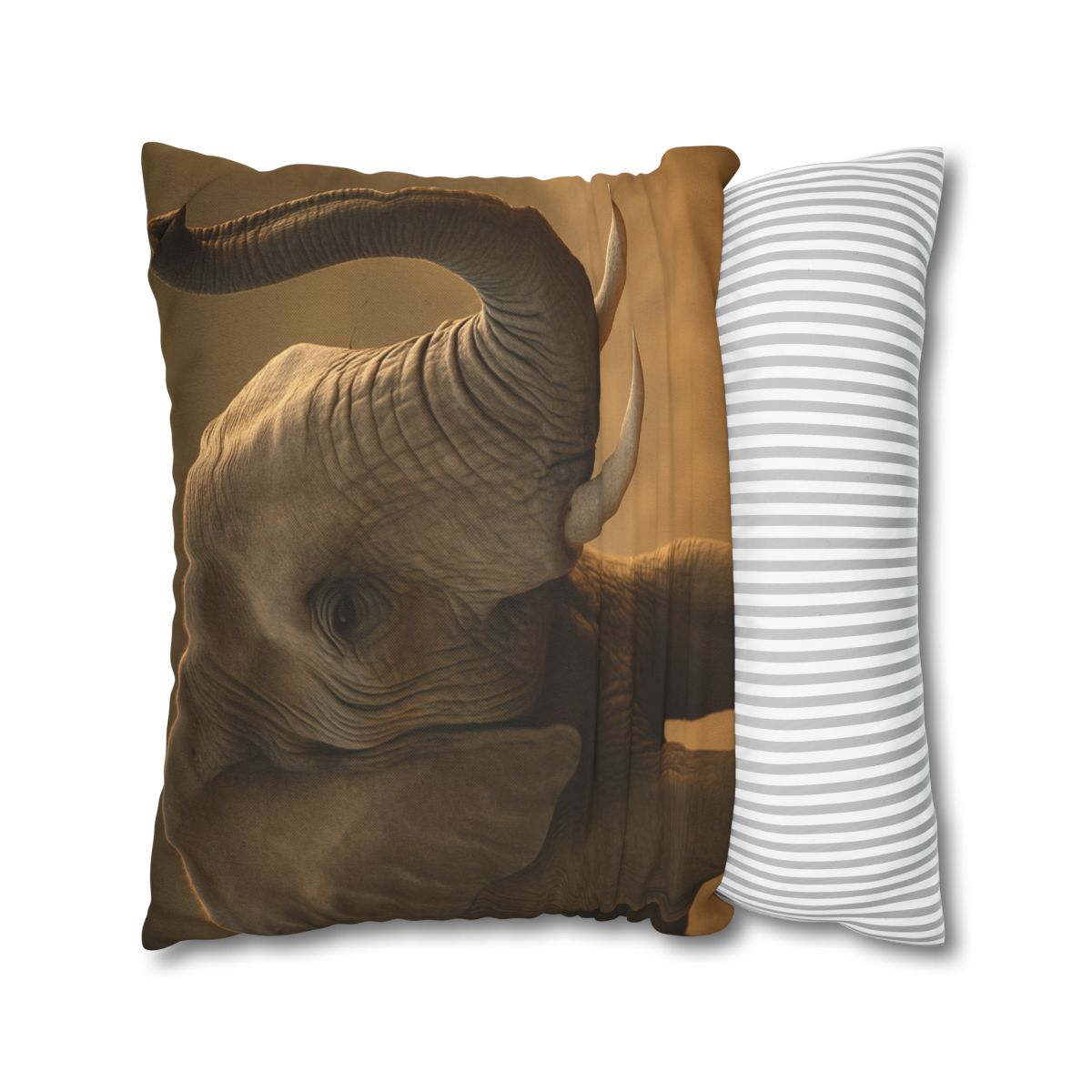 Savannah Sentinel Elephant stylish decorative pillowcases