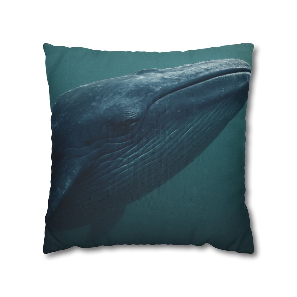 Ocean Song Blue Whale personalized pillow covers