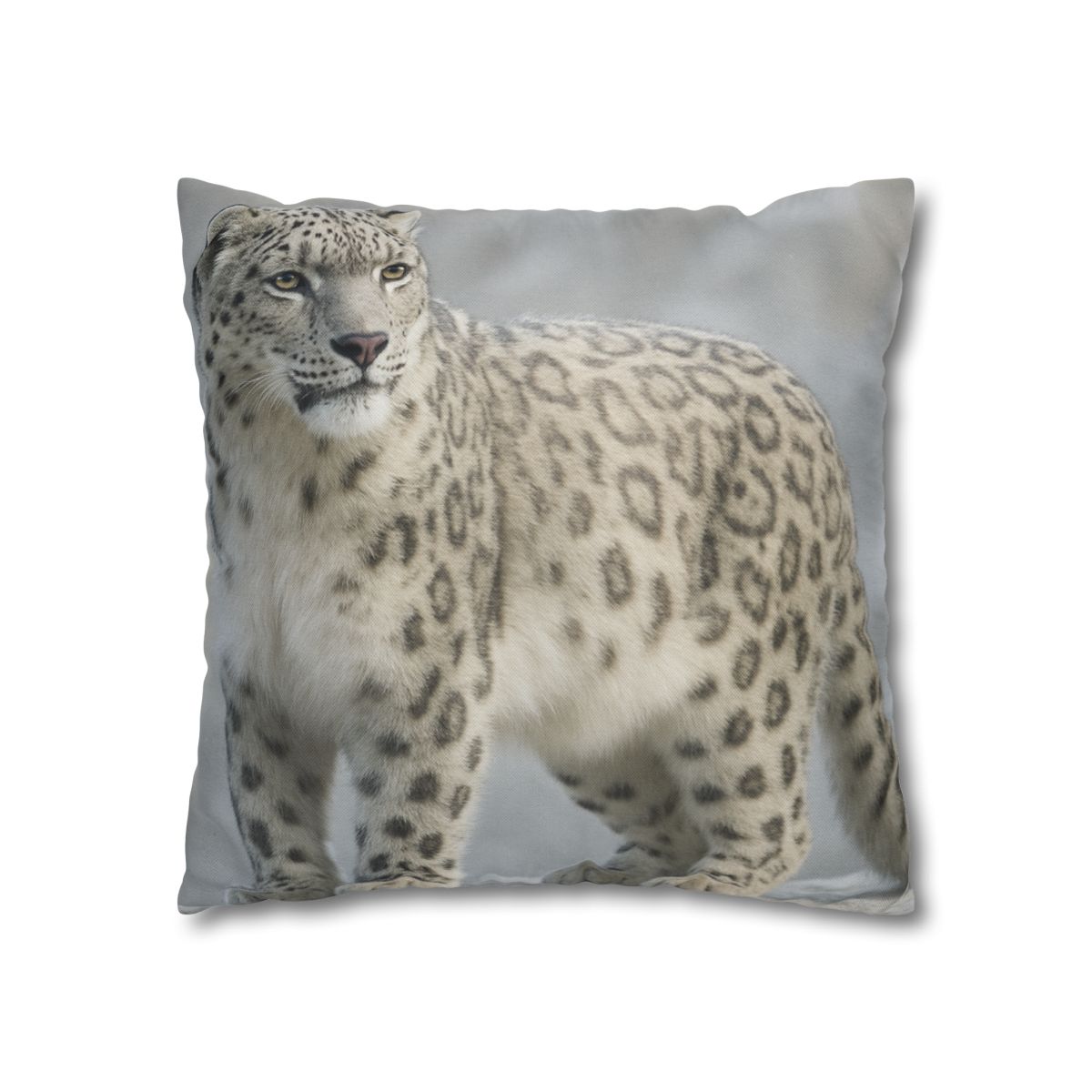 Snow Drift Hunter Snow Leopard unique gift pillow cases