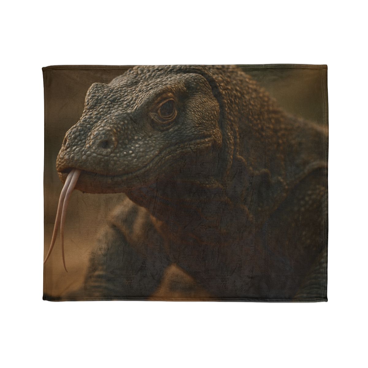 Ancient Sentinel Komodo Dragon warm winter blankets