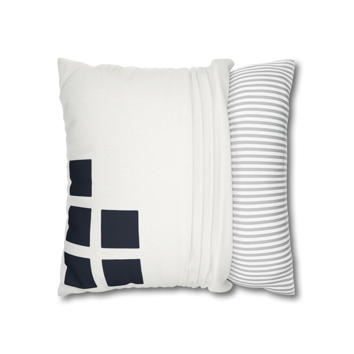 Corner Grid With Missing Star trendy patterned pillow cases