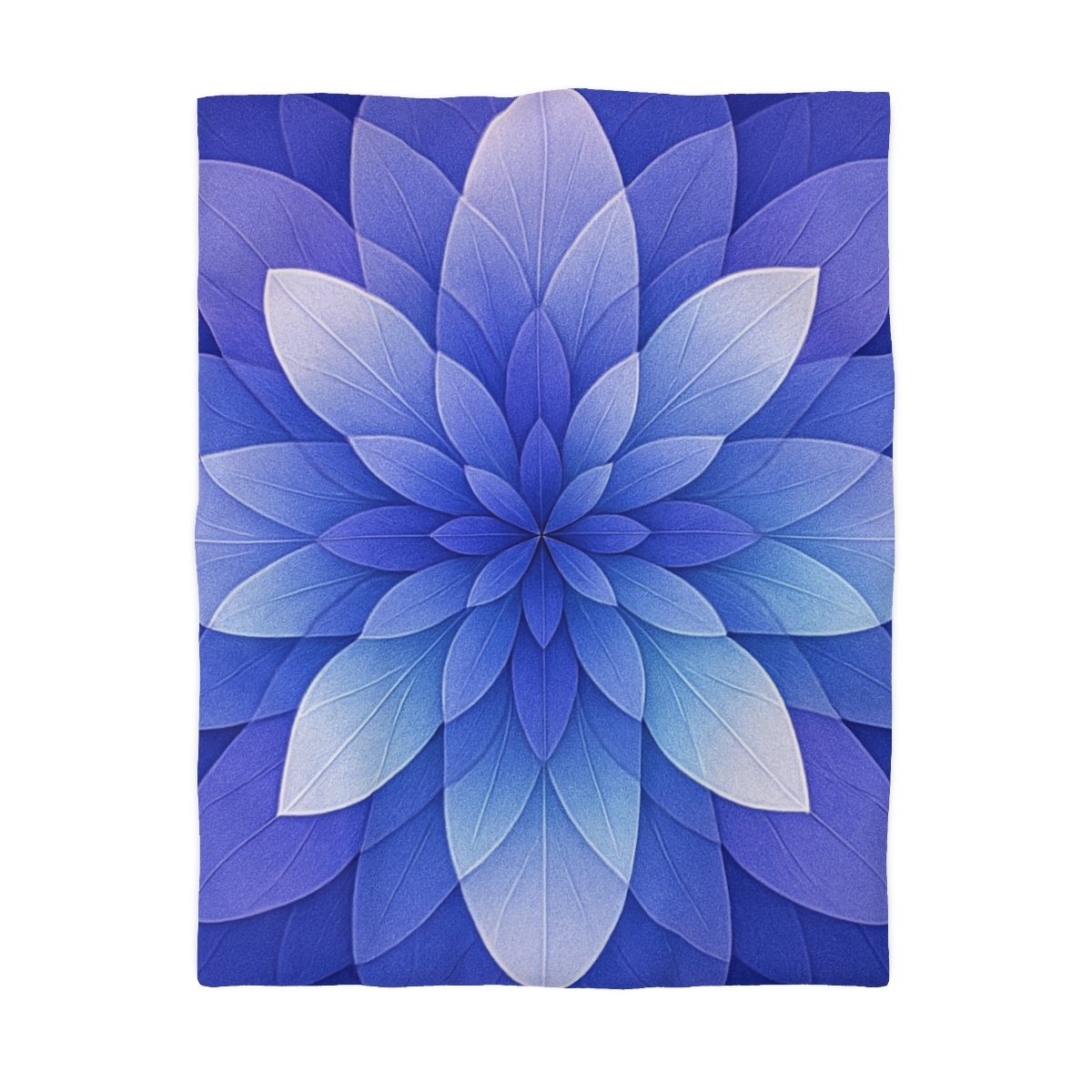 Petal Prism Overlap designer printed duvets