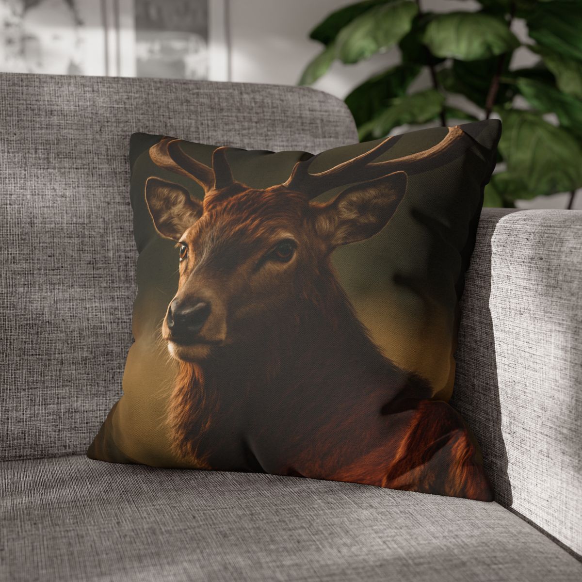 Amber Glance Red Deer unique gift pillow cases