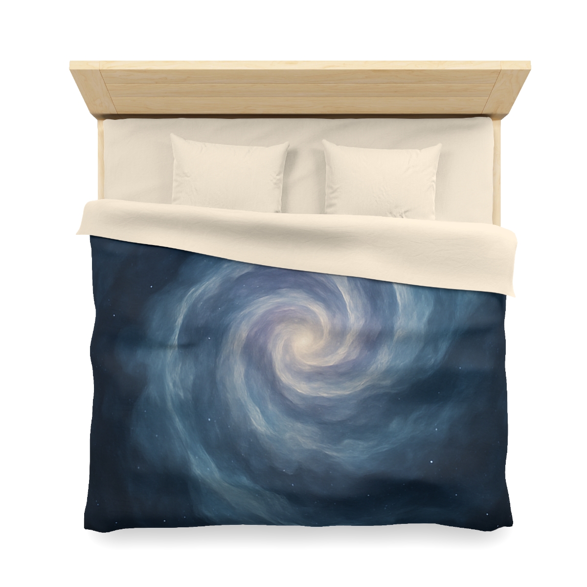 Nebula Spiral Veil personalized bedding duvets
