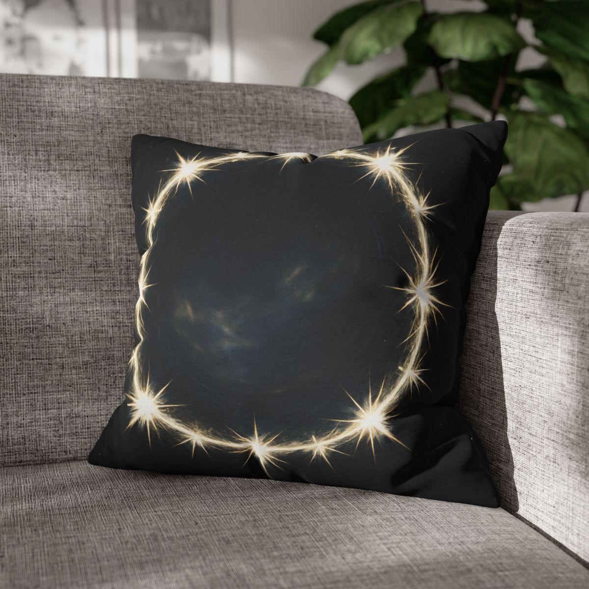 Starburst Mirage Ring unique gift pillow cases