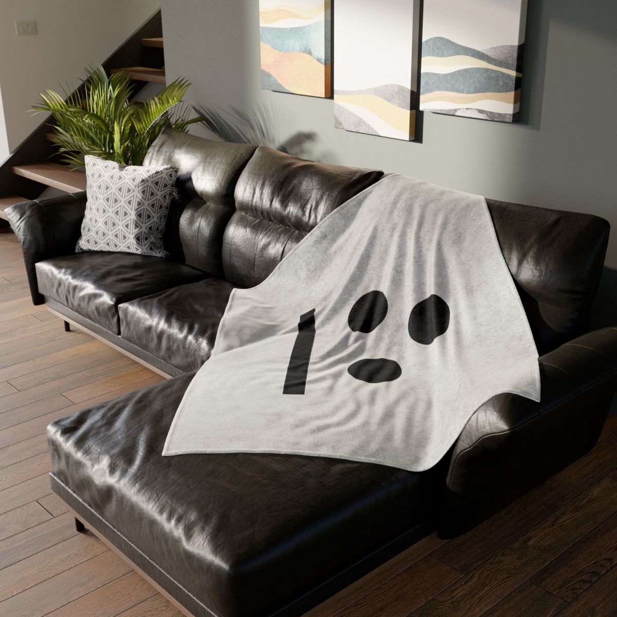 Three Point Triangle Rhythm stylish throw blankets