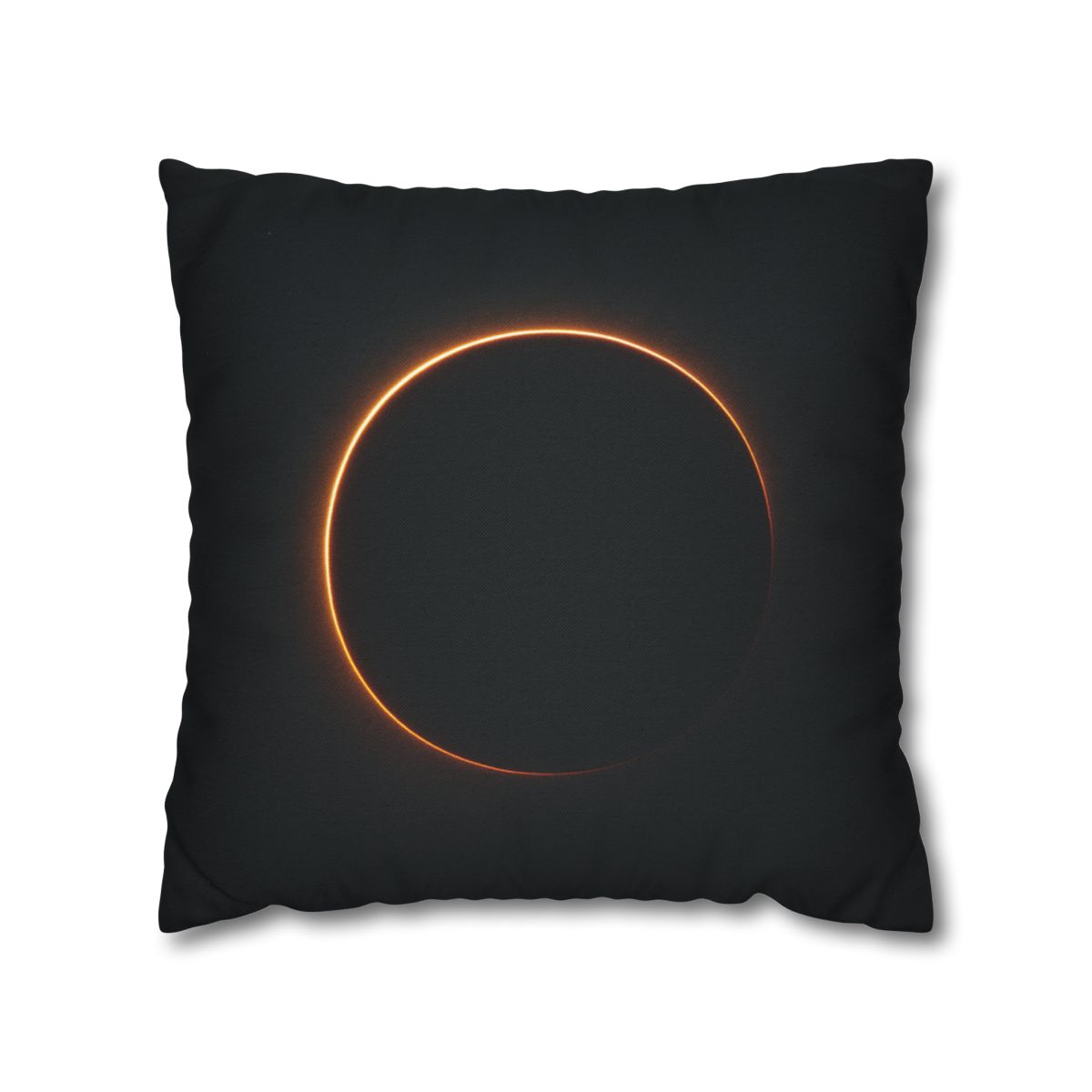 Void Horizon Silhouette Bloom personalized pillow covers