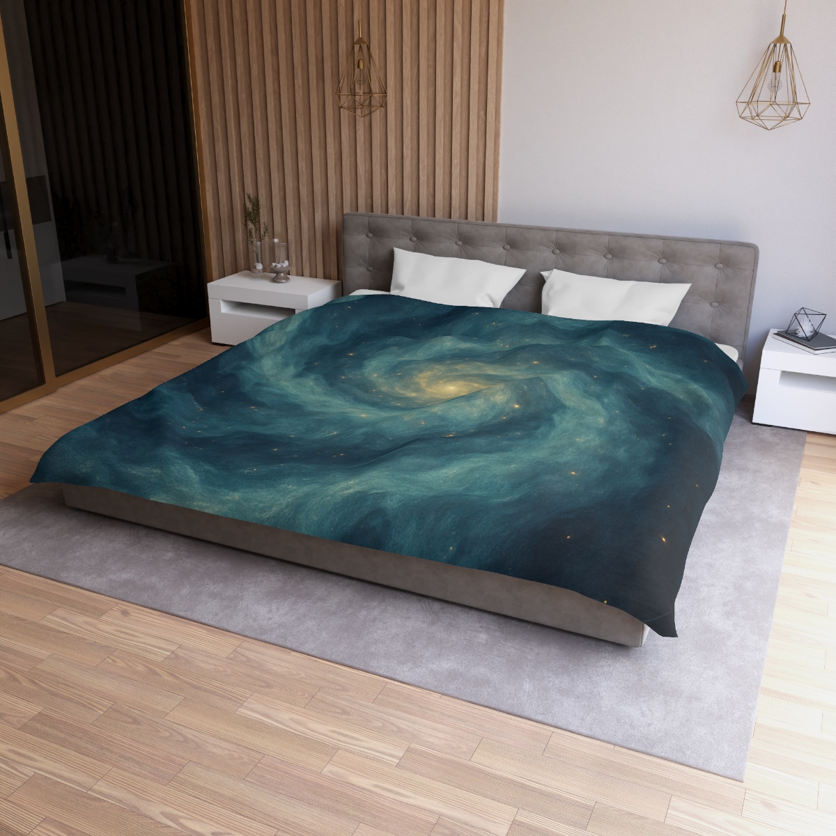 Nebula Spiral Tapestry stylish duvet covers