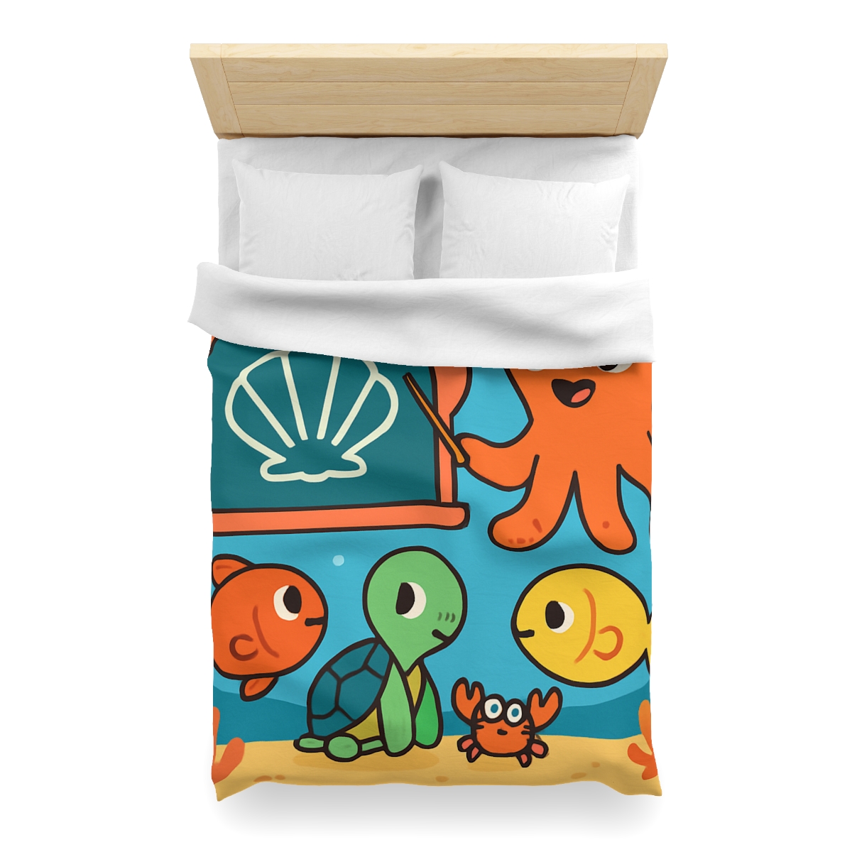 Coral Classroom Under The Sea trendy bedroom duvets