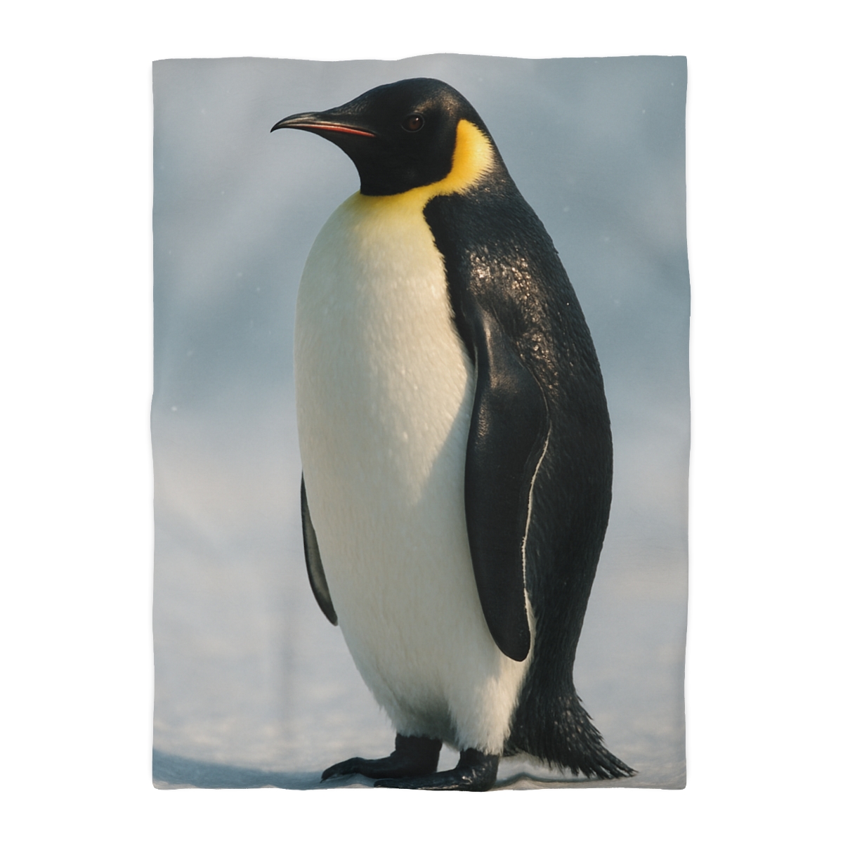 Aurora Drift Emperor Penguin warm winter duvets