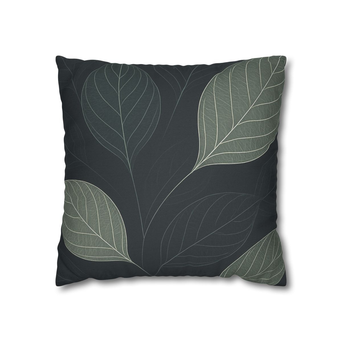 Leaf Vein Circuit Filigree soft cotton pillow cases