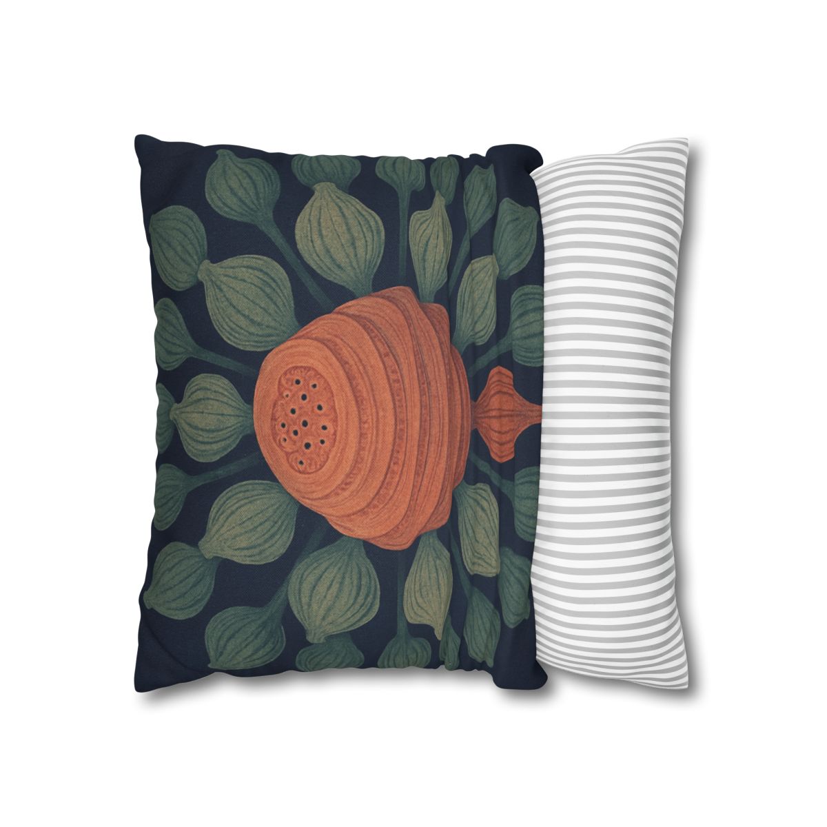 Spiral Seed Pod Halo trendy patterned pillow cases